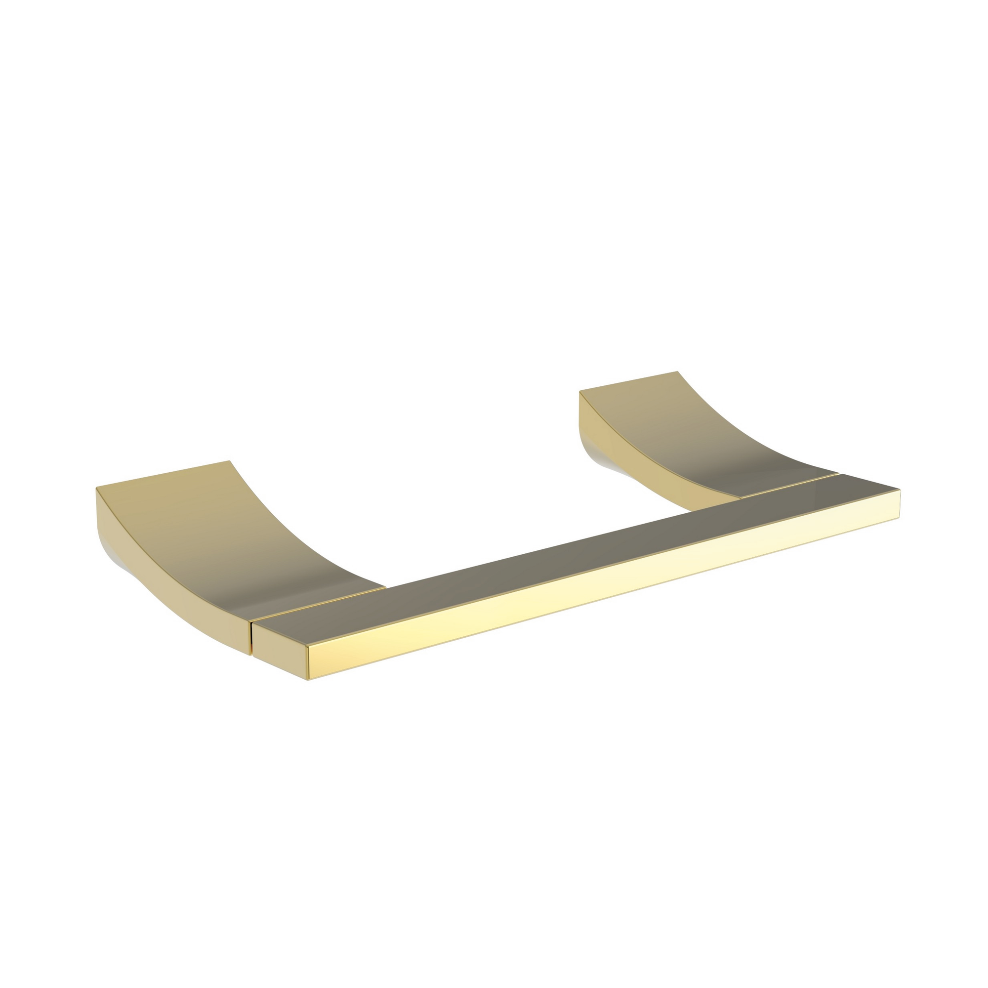 Newport Brass Secant Square Double Post Toilet Paper Holder