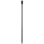 Long black holesaw extension with quick-lock connector at top and 7/16 inch shank.
