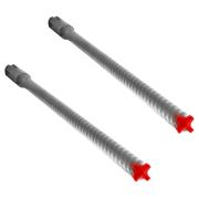 Diablo DMAMX1070 9/16 in. x 24 in. x 29 in. Rebar Demon SDS-Max 4-Cutter Full Carbide Head Hammer Drill Bit - 2 Pack