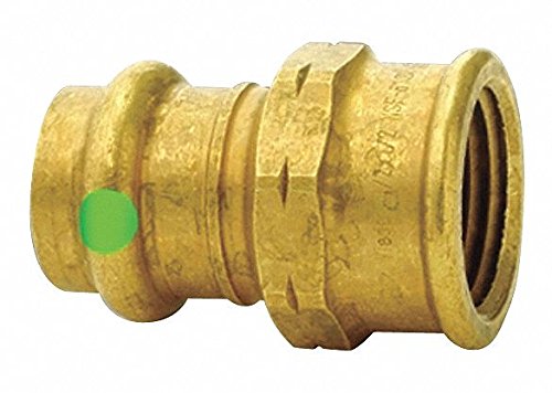 Viega 3/4" Press x 1/2" Adapter in Bronze - 79310