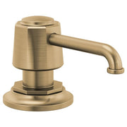 Brizo RP100487GL Rook Soap/Lotion Dispenser: Luxe Gold