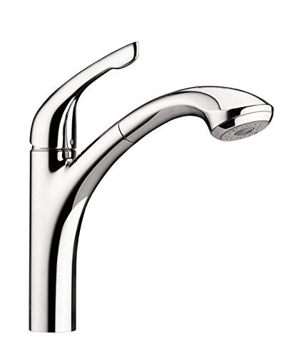 Hansgrohe 04076000 Allegro E Kitchen Faucet, 2-Spray Pull-Out, 1.75 GPM in Chrome