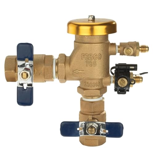 Febco 765 3/4 Inch Bronze Pressure Vacuum Breaker Backflow Preventer w ...