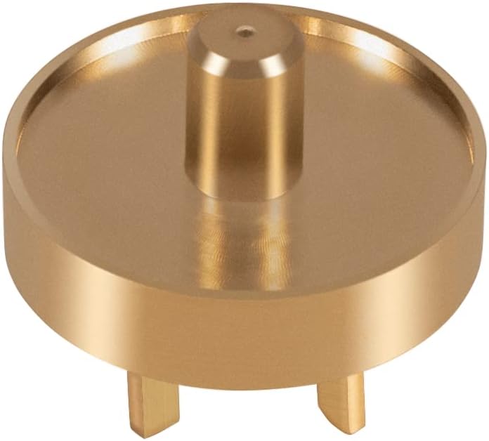 Brass bonnet and poppet assembly with cylindrical stem and mounting feet for Febco backflow preventers.