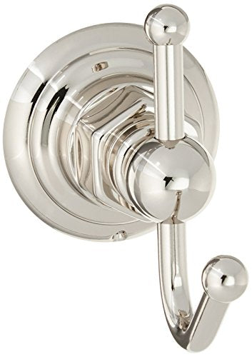 Rohl Robe Hook in Polished Nickel - ROT7PN