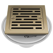 Brizo Tile-In Square Shower Drain in Luxe Gold - BT062415-GL