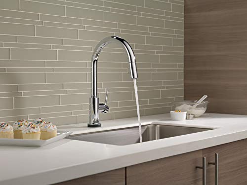 Delta Trinsic VoiceIQ Single-Handle Pull-Down Kitchen Faucet with Touch2O Technology