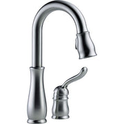 Delta Leland Single Handle Pull-Down Bar / Prep Faucet with Separate Lever Handle
