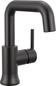 Delta Trinsic 1.2 GPM Single Hole Bathroom Faucet with Drain