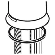Black electronic base assembly with curved upper housing, cylindrical lower section containing internal components and wiring