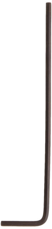 Dark brown L-shaped allen wrench with bent shaft and small hex head.