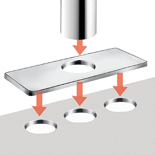 Hansgrohe 31083821 Metris Widespread Faucet in: Brushed Nickel