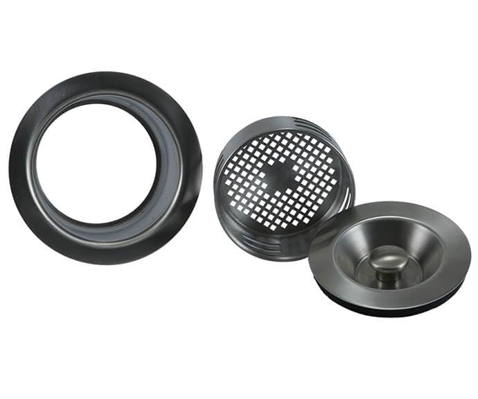 Mountain Plumbing 3-in-1 Complete Stopper & Strainer Unit Waste Disposer Trim - Extended Flange - MT130/CPB