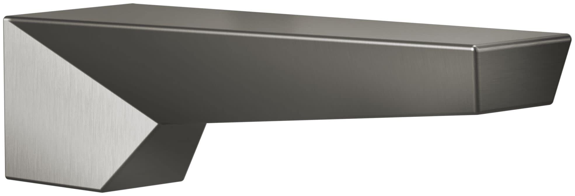 Delta Trillian RP93249KSPR Non-Diverter Tub Spout in Lumicoat Black Stainless Finish