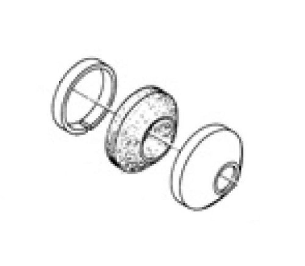 Grohe Repair Parts 45219000 Escutcheon in Grohe Chrome