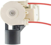Cream and dark gray auto flush unit with circular sensor, red wires, and cylindrical base component.