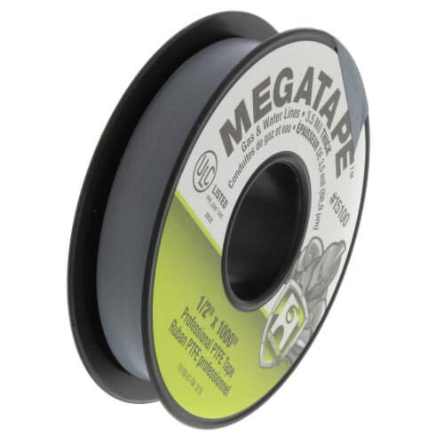 Oatey Hercules PTFE Thread Seal Tape, 1/2" x 1000", High-Density in Gray - 15100