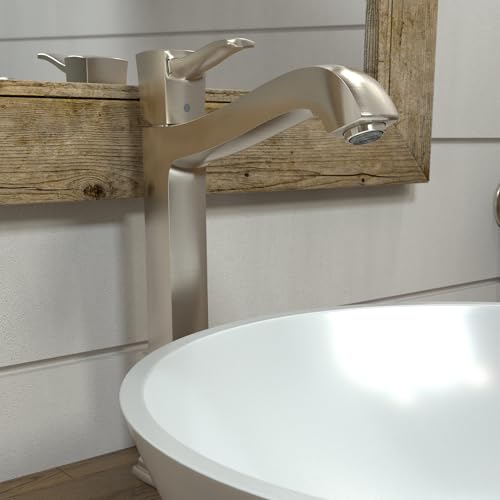 Hansgrohe 31303821 Metropol Classic Single-Hole Faucet 260 with Pop-Up Drain, 1.2 GPM in Brushed Nickel