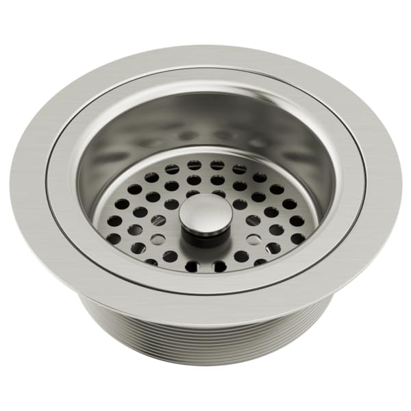 Delta Kintsu Brass Basket Strainer and Flange