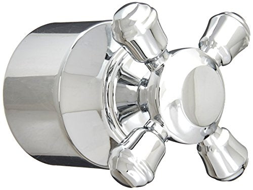 Chrome transfer valve with metal cross handles for Delta Cassidy faucet H595.