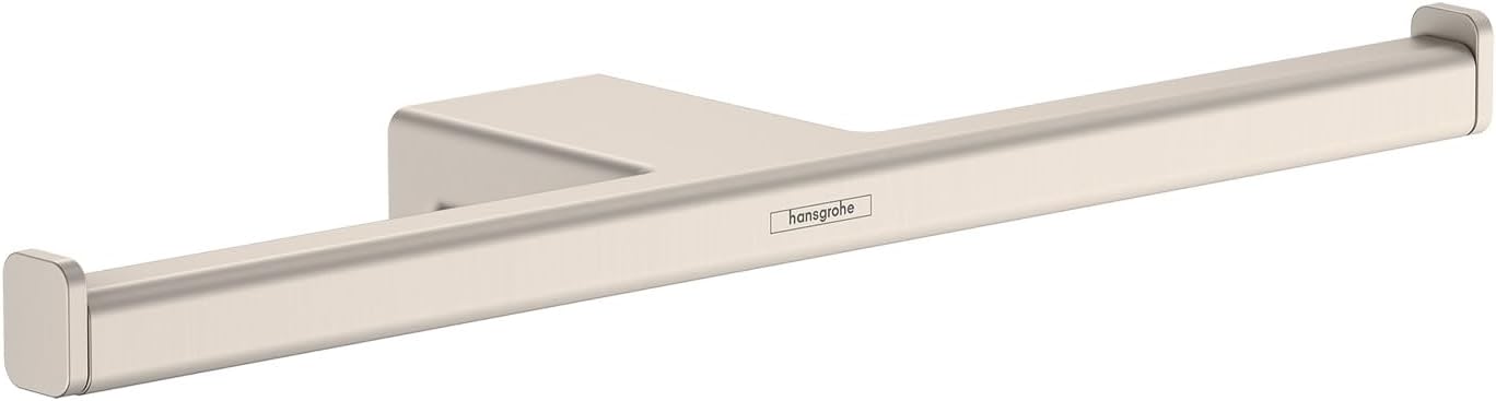 Hansgrohe 41748820 AddStoris Toilet Paper Holder in Brushed Nickel