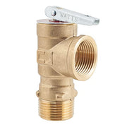 Watts 3/4" Lead Free Poppet Type Pressure Relief Valve with Test Lever and 3/4" NPT Female Drain Outlet, Set at 150 psi

 - 0556050