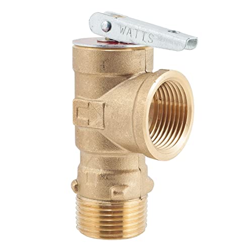 Watts 3/4" Lead Free Poppet Type Pressure Relief Valve with Test Lever and 3/4" NPT Female Drain Outlet, Set at 150 psi

 - 0556050