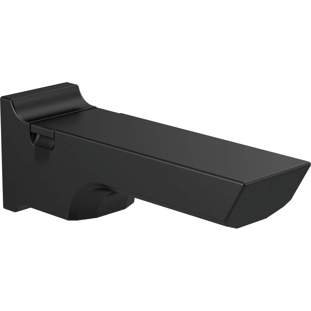 Delta Pivotal RP90158BL Tub Spout - Pull-Up Diverter in Matte Black Finish