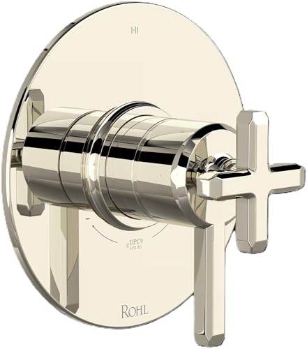 Rohl Apothecary 1/2" Therm & Pressure Balance Trim With 3 Functions in Polished Nickel - TAP23W1LMPN