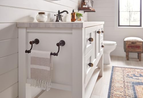 Moen Belfield Two Handle Centerset Bathroom Faucet in Oil Rubbed Bronze - 6401ORB