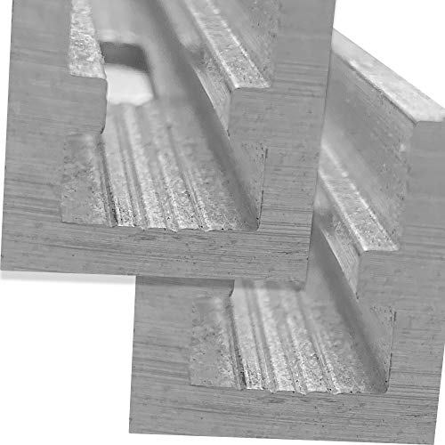 Metal mounting brackets with ribbed support arms for undermount sink installation.