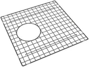 Rohl Forze Wire Sink Grid For RSS1515 Stainless Steel Sink in Black Stainless Steel - WSGRSS1515BKS