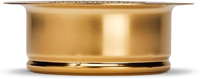 InSinkErator 3/4 Inch Standard Kitchen Drain Sink Flange in French Gold - 75083D