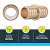 Sharkbite 1" x 1" Crimp Coupling in Brass - UC020LF
