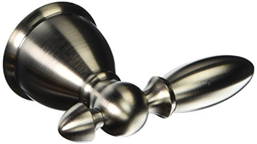 Stainless steel lever handle kit with two elongated handles attached to a central dome-shaped connector.