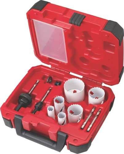 Milwaukee 49-22-4095 HOLE DOZER Electricians Hole Saw Kit - 10PC