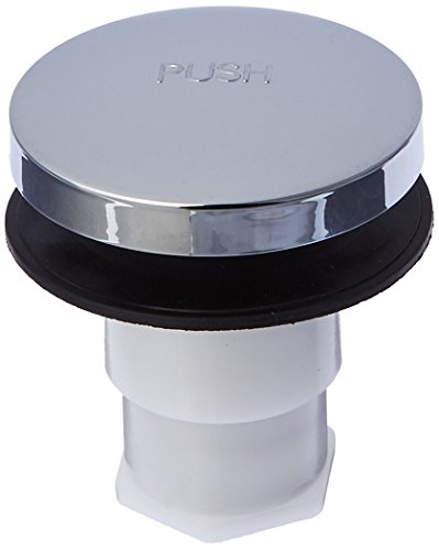 Watco Foot Actuated Replacement Stopper with 3/8" Adapter Pin in Chrome Plated - 38412-CP