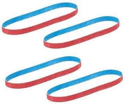 Milwaukee 1/2 in. x 18 in. Bandfile Belt Variety Pack 40, 60, 80, 120 grit - 48-80-9000