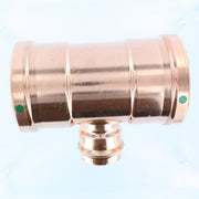 Viega ProPress 4" x 4" x 2" XL-C Tee (Lead Free) in Copper - 20713