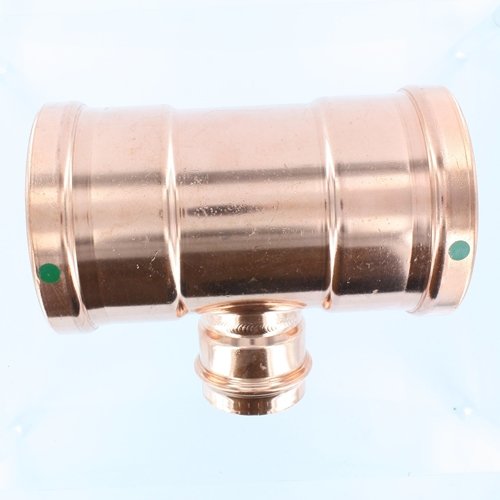 Viega ProPress 4" x 4" x 2" XL-C Tee (Lead Free) in Copper - 20713