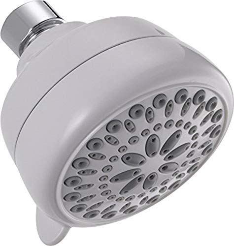 Delta Universal Showering Components 75763CWH 7-Setting Shower Head in White Finish