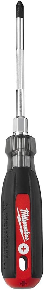 Milwaukee Num. 2, 4 inch Phillips Head Cushion Grip Screwdriver (USA) - MT202