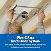 Panasonic Ceiling Fans WhisperGreen Dual Speed Architectural Ventilation Fan 30-110 CFM - FV-0511VKS3S