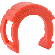 Red Sharkbite 1-1/2 in. push-to-connect disconnect tool with grip handles and adjustment tabs.