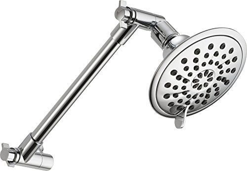 Peerless 76375C Universal Showering Components: 3-Setting Shower Head with Adjustable Arm: Chrome