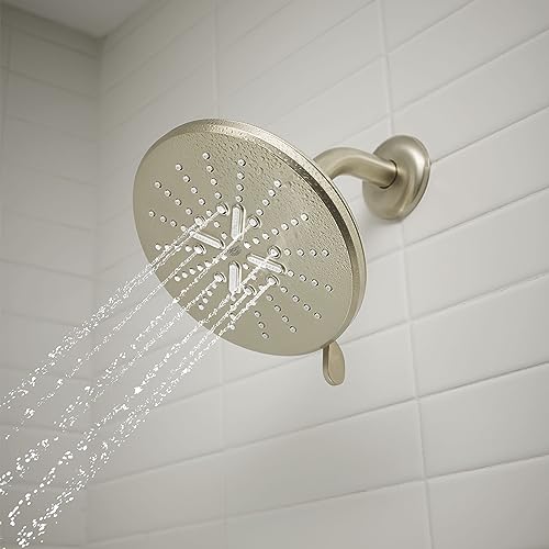 Grohe Rainshower 26789EN0 Shower Head, 6-1/2" - 3 Sprays, 1.75gpm in Grohe Brushed Nickel