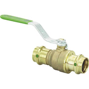 Viega 1/2" Press Inline Ball Valve in Bronze - 79920