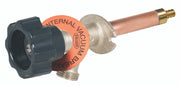 Prier 6 in. Mansfield Style Internal VB Wall Hydrant, 1/2" Crimp PEX