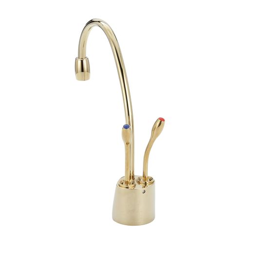 InSinkErator Indulge F-HC1100 Contemporary Instant Hot and Cold Faucet in French Gold - 44252H
