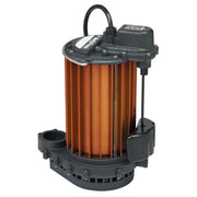 Liberty Pumps Model 457 Aluminum Energy Efficient Automatic Submersible Sump Pump, 115V, 10ft Cord
